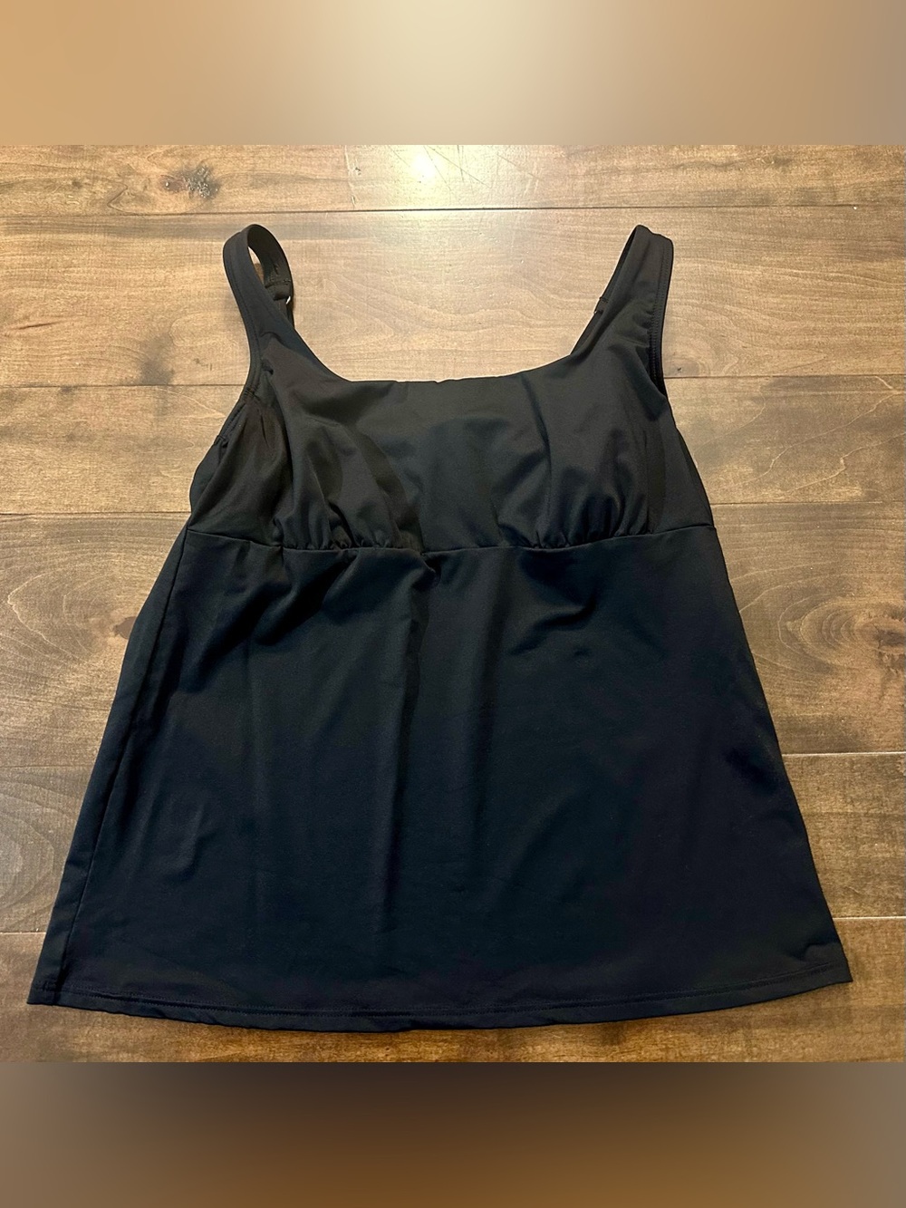 🌟 Lands' End Black Swim Tankini Top -12